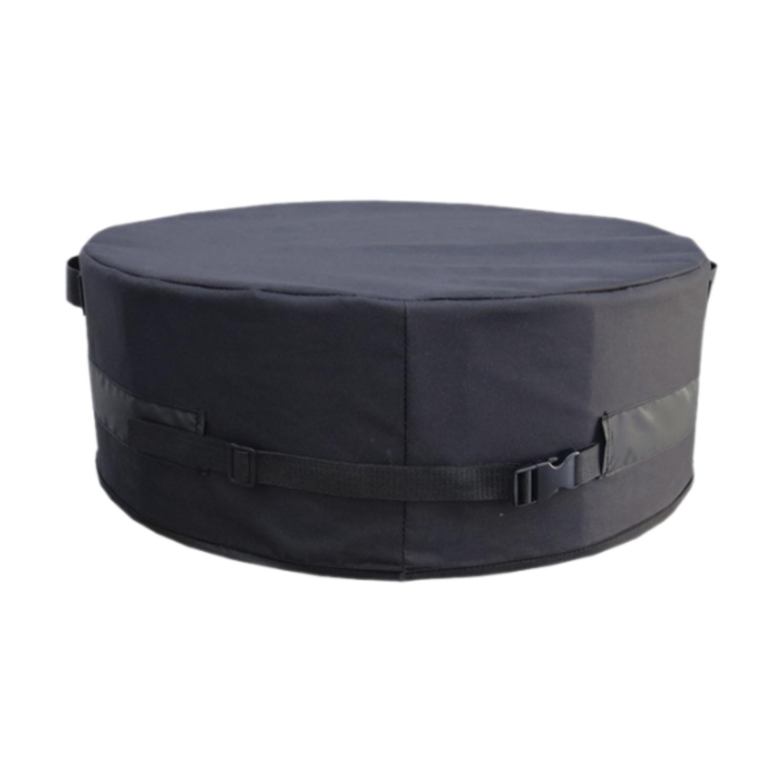 figatia Built in Fire Pit Cover Garden Furniture Cover Easy to Use Anti-scratch Protective Cover Firepit Protector for Backyard Patio Medium